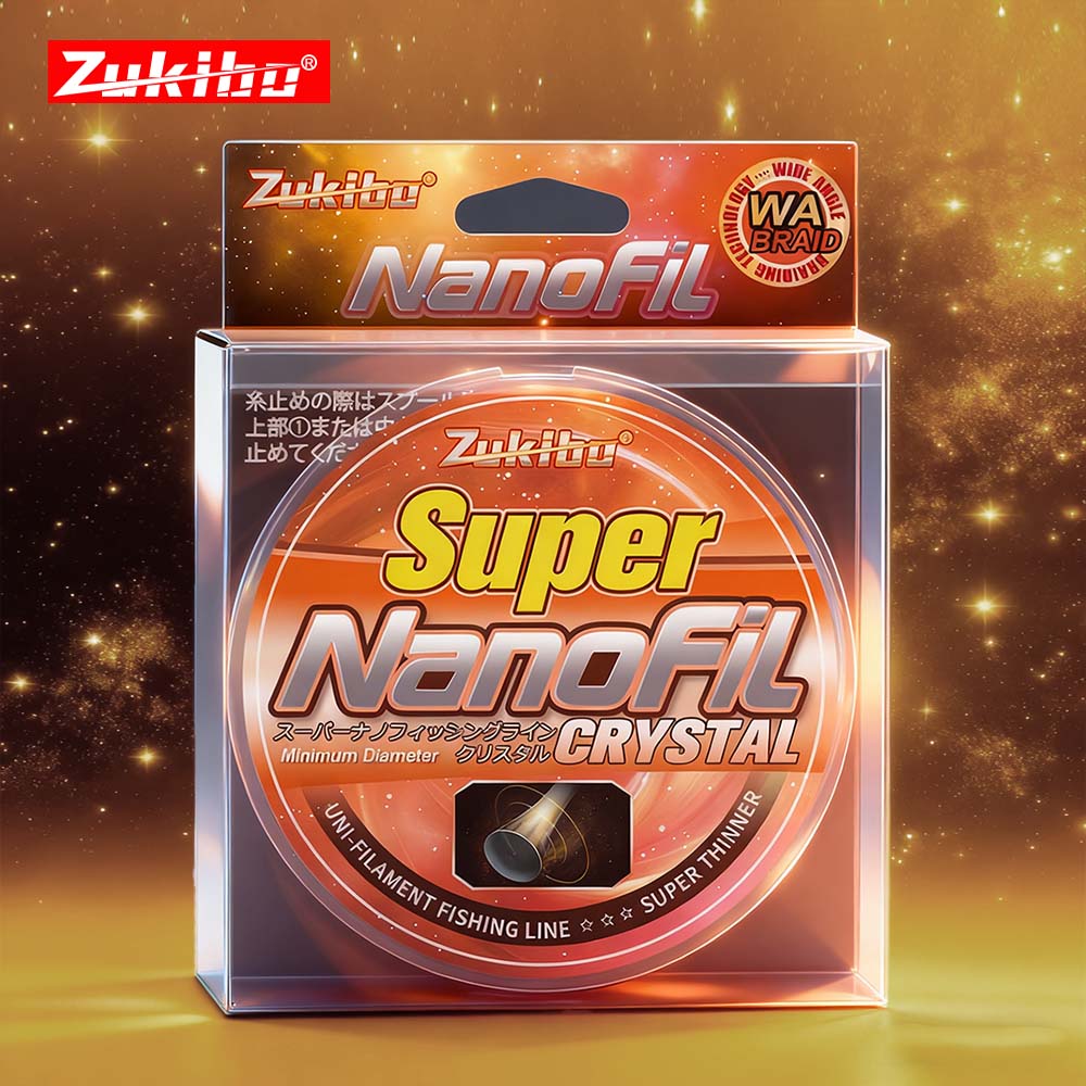 Copolymer Line - ZUKIBO 新勝者 ナノフィル クリスタル ユニフィラメント 釣り糸