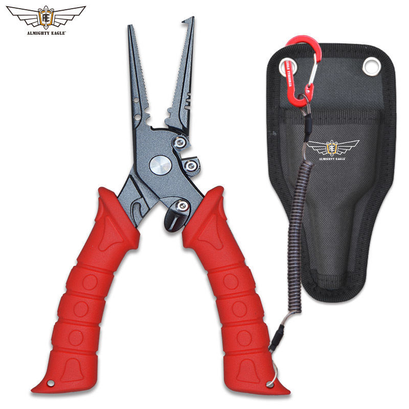 Fishing Line Cutter - 高精度の多機能釣りペンチ,釣り針ペンチ,魚制御ツール,釣り糸を切って持ち上げる,ルヤ
