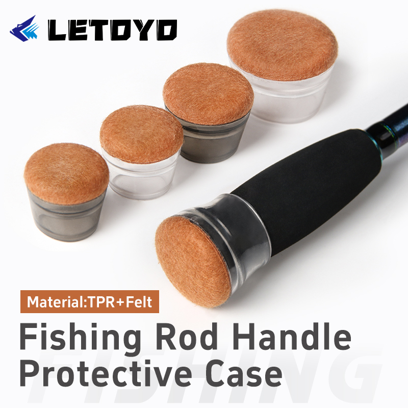 Fishing Line Box - LETOYO フェルト ボトムプロテクター ハンドル 保護ケース シリコン