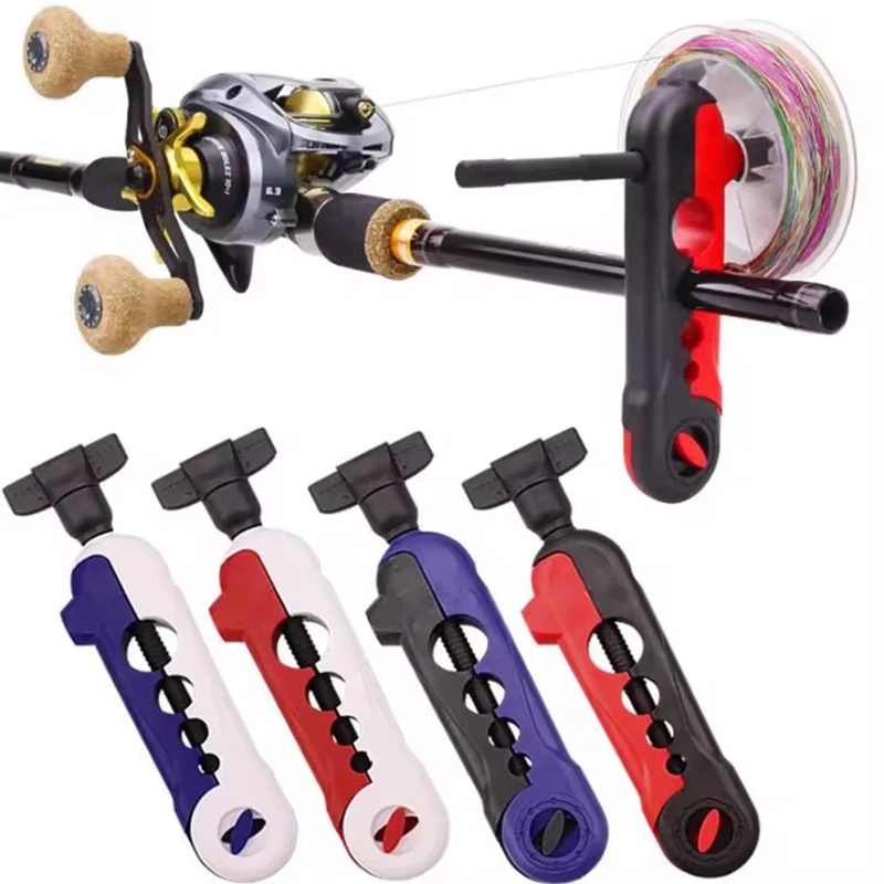 Fishing Line Winder - ポータブルユニバーサル釣り糸スプーラー、さまざまなサイズに対応、調整可能、ロッドボビンリールワインダーボード、スプールラインラッパー