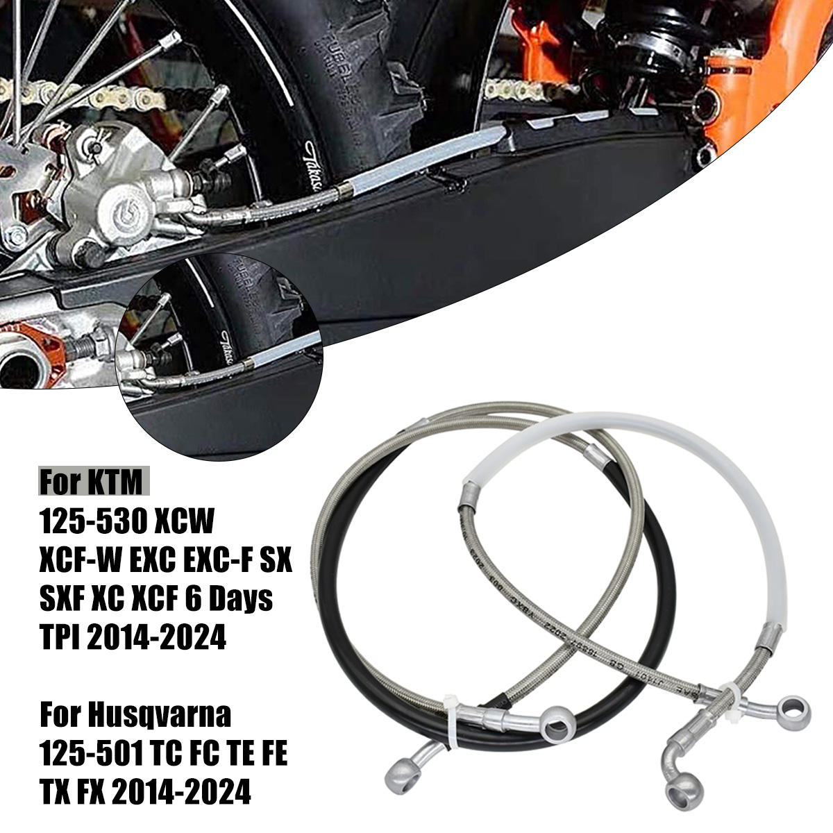 Braided Line - KTM 125 150 250 300 350
