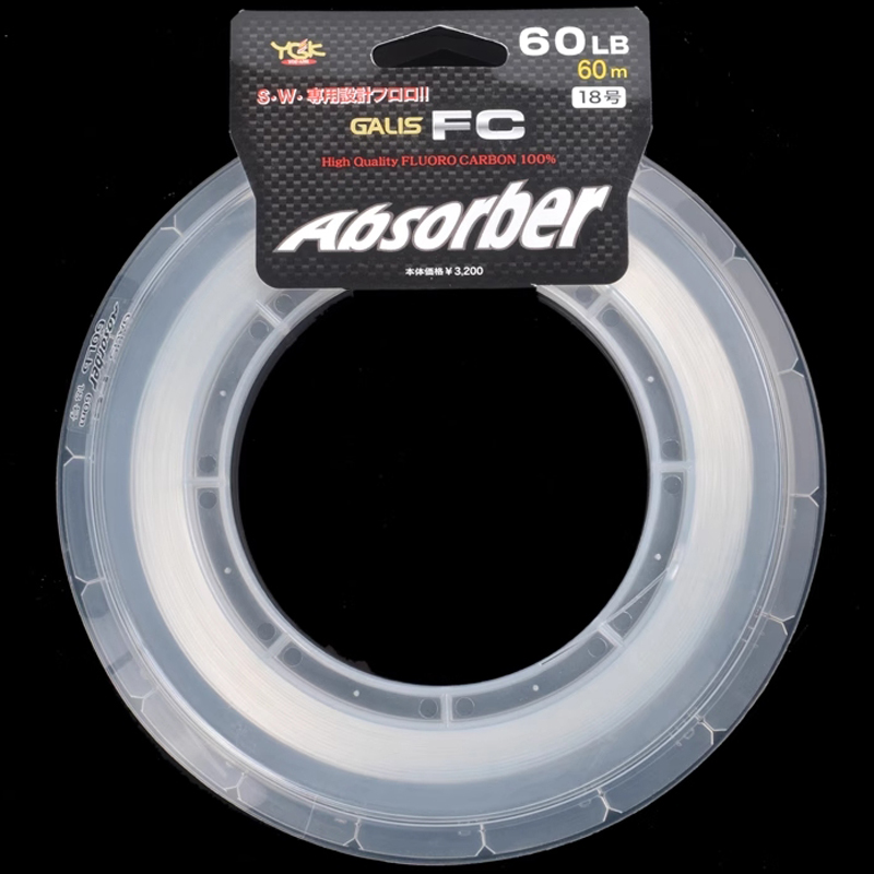 Fluorocarbon Line - YGKFC Galis FC アブソーバー 100% フルオロカーボン