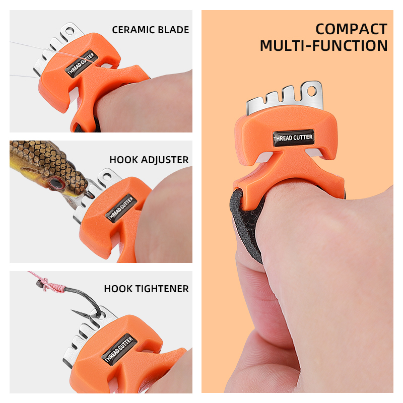 多機能リングフィンガーカッティングツール セラミックブレード - Fishing Line Cutter のレビューと価格
