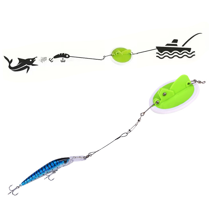 海釣り用ABSプラスチックリギングパラベーン、トローリングダ - Fishing Line Winder のレビューと価格