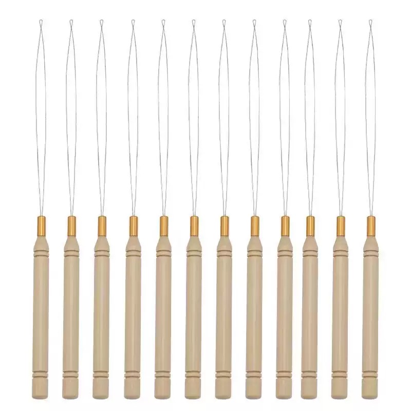 ヘアクリップとビーズツールセット、ヘアエクステンション、マイ - Tippet Line のレビューと価格