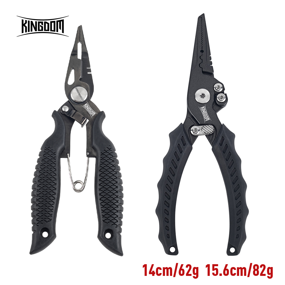 王国釣りプライヤー多機能スプリットリングワイヤーカッターフッ - Fishing Line Cutter のレビューと価格