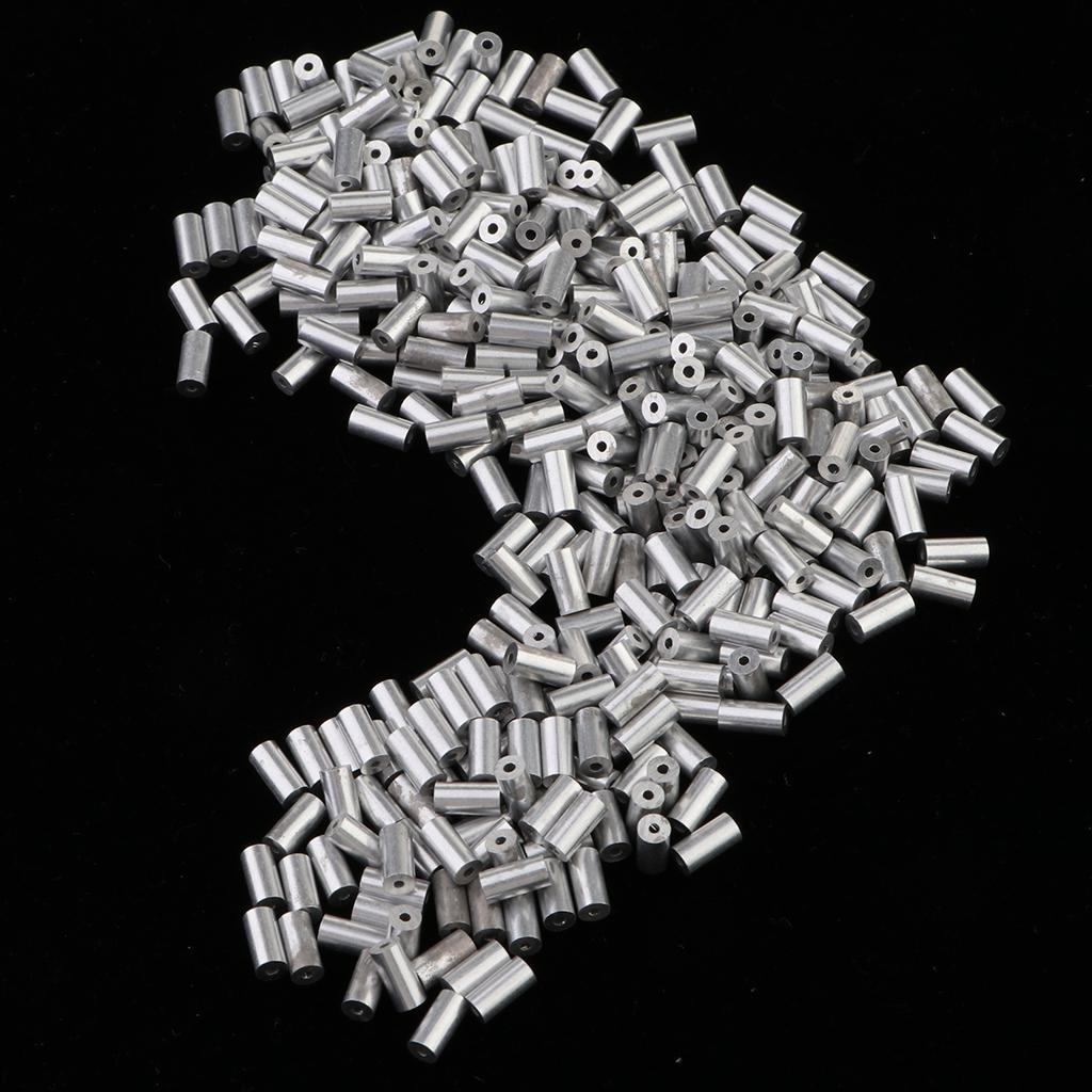 釣り用ワイヤーリーダークリンプ、アルミ製コネクタースリーブ、 - Monofilament Line のレビューと価格