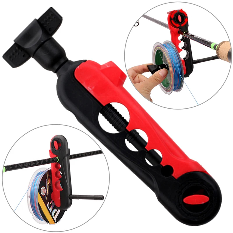 1/2 個釣り糸ワインダー調整可能な釣り糸ワインダーマシンポ - Fishing Line Dispenser のレビューと価格