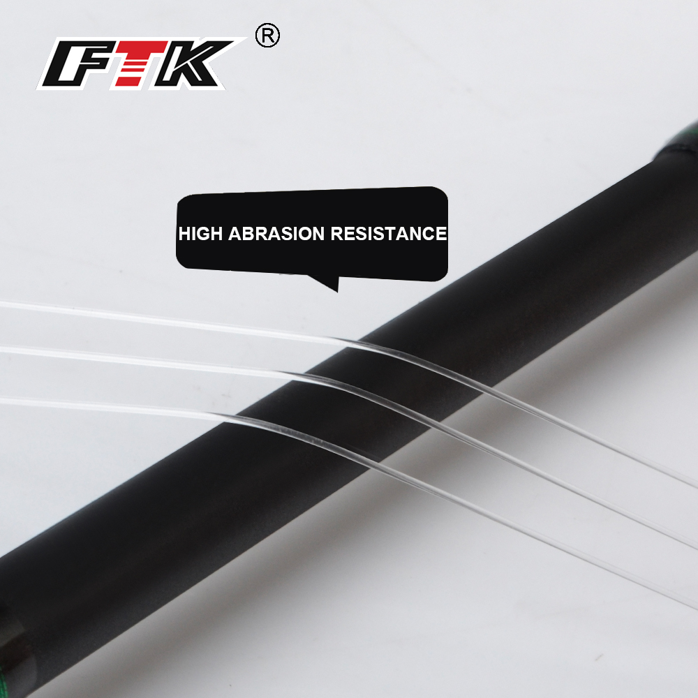 FTK 100 メートルフロロカーボン釣り糸 4-34LB  - Fluorocarbon Line のレビューと価格