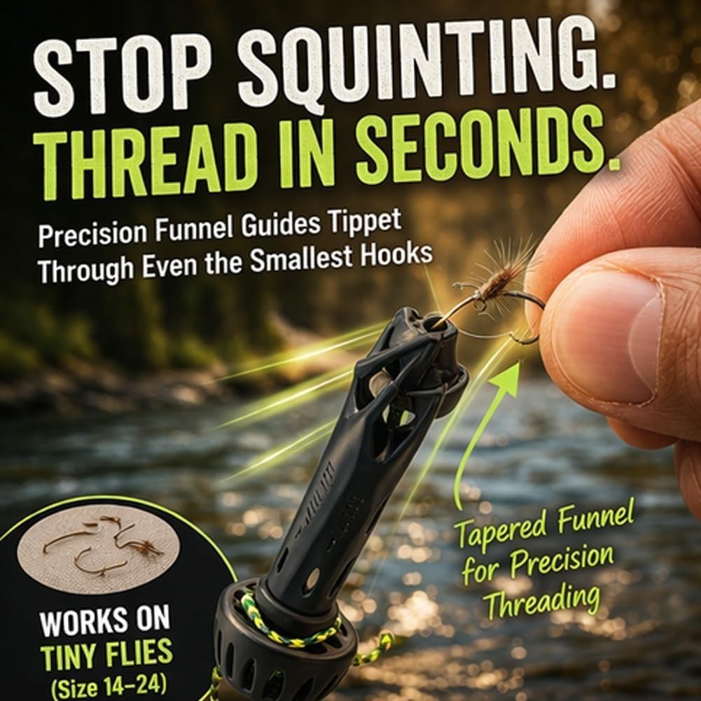 ポータブル磁気フライスレッダー 簡単で速いフライフィッシング - Fishing Line Winder のレビューと価格