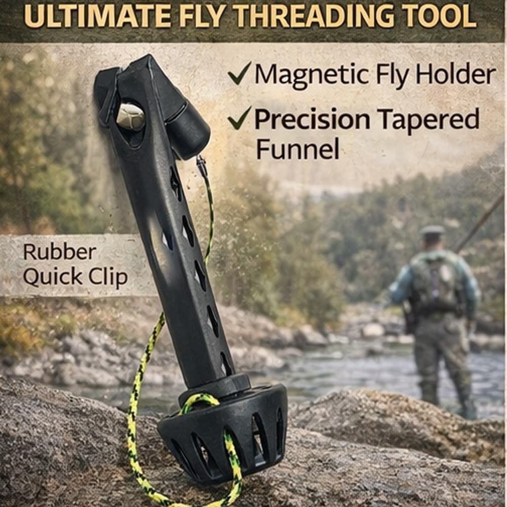 ポータブル磁気フライスレッダー 簡単で速いフライフィッシング - Fishing Line Winder のレビューと価格