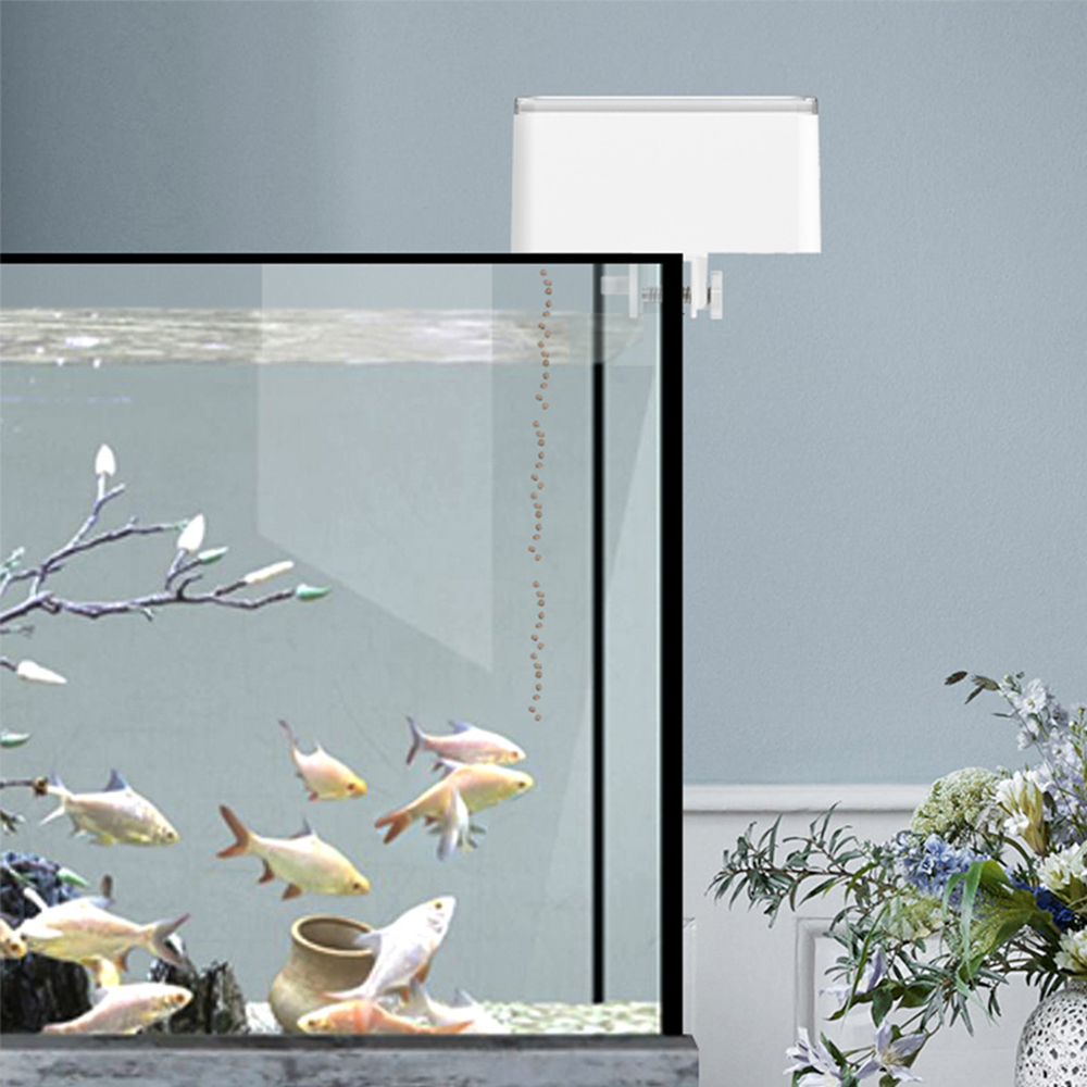 小魚自動給餌器スマート魚の餌箱タイミング定量水槽アクセサリー - Fishing Line Dispenser のレビューと価格