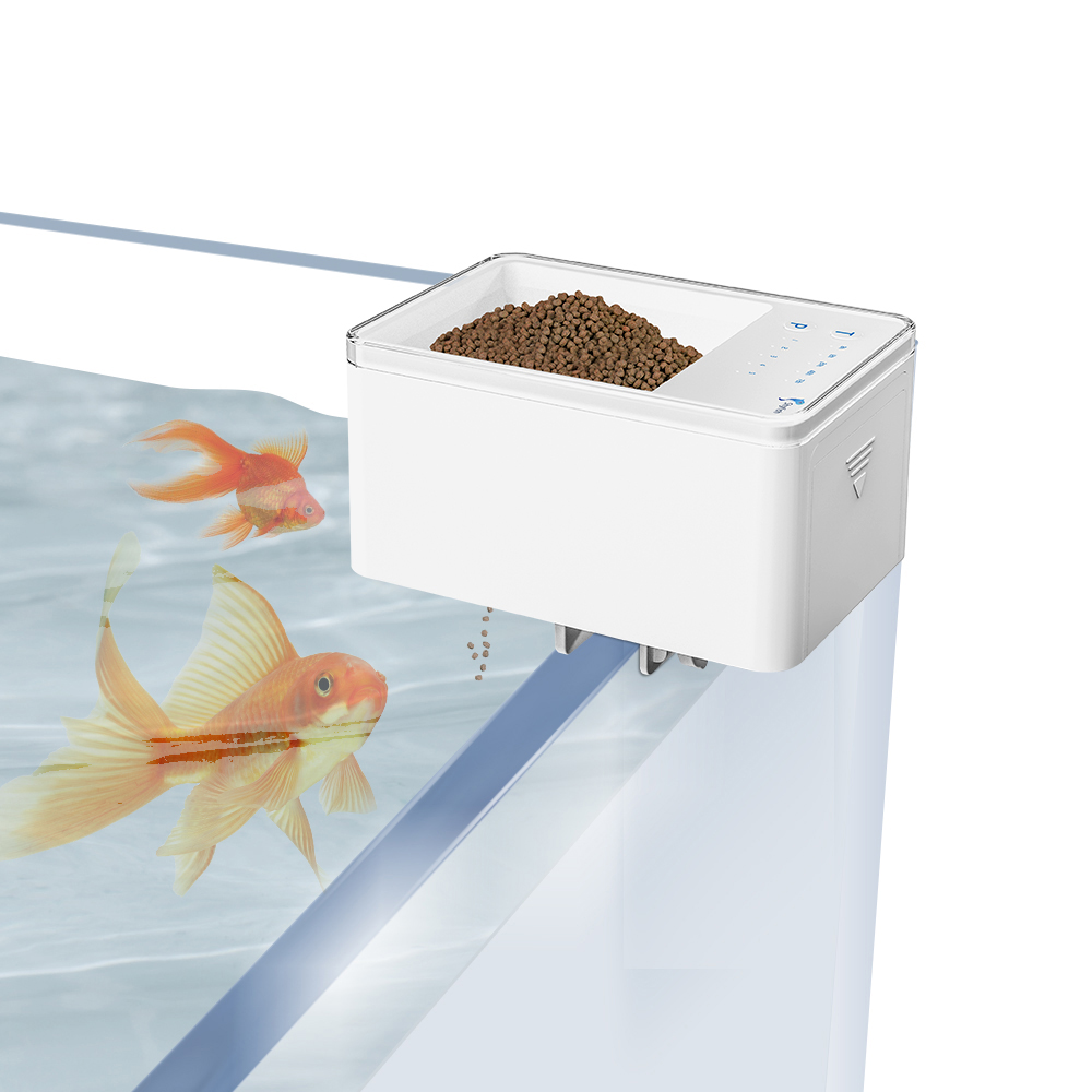 小魚自動給餌器スマート魚の餌箱タイミング定量水槽アクセサリー - Fishing Line Dispenser のレビューと価格