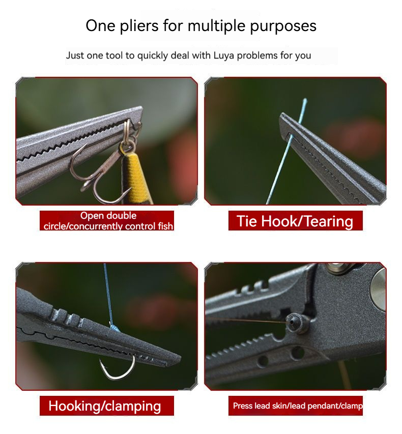 高精度の多機能釣りペンチ,釣り針ペンチ,魚制御ツール,釣り糸 - Fishing Line Cutter のレビューと価格