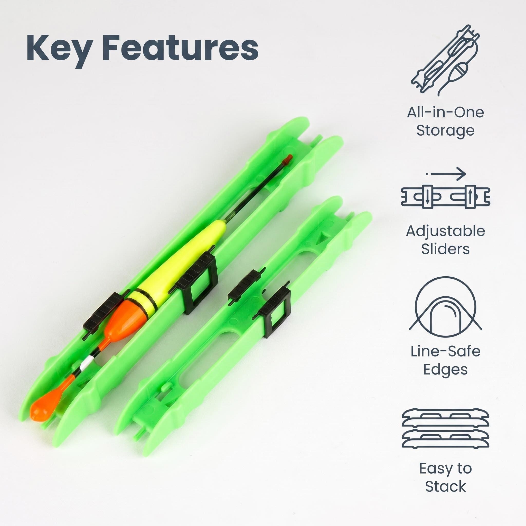 HIRISI 10 個ダブルスライダー釣り糸ワインダーワイン - Fishing Line Winder のレビューと価格
