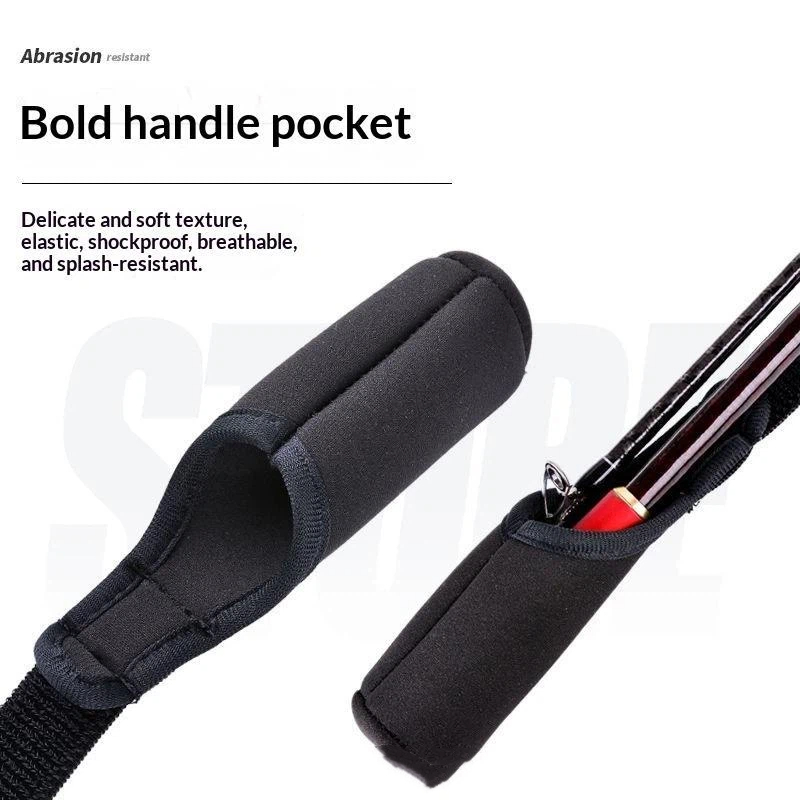 調節可能な釣り竿スリングストラップ、キャップ保護付き、ロッド - Fishing Line Spooler のレビューと価格