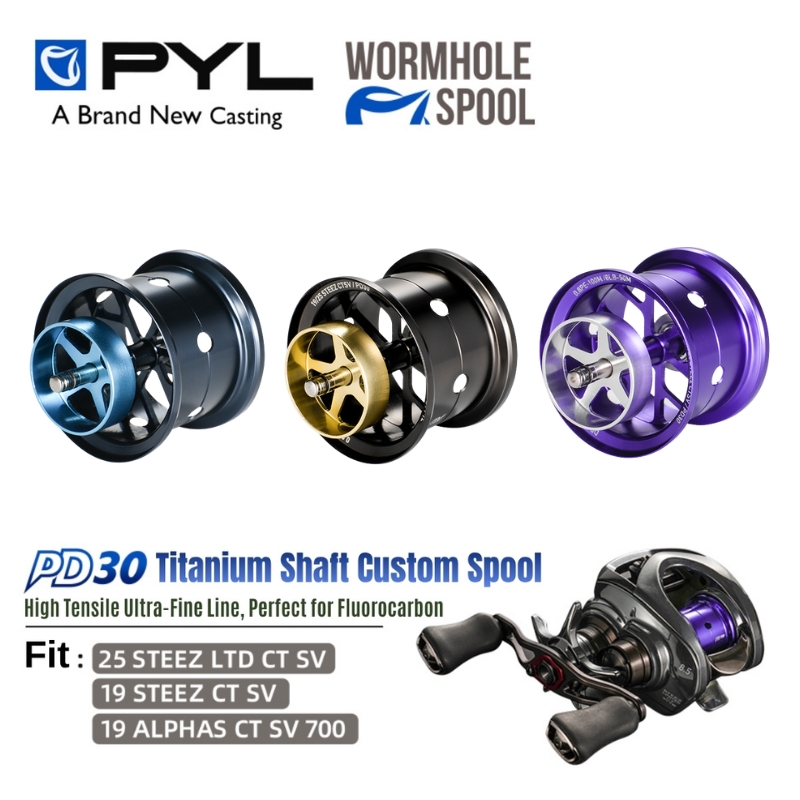 PYL PD30改造スプール ダイワ19/25 STEEZ  - Fluorocarbon Line のレビューと価格