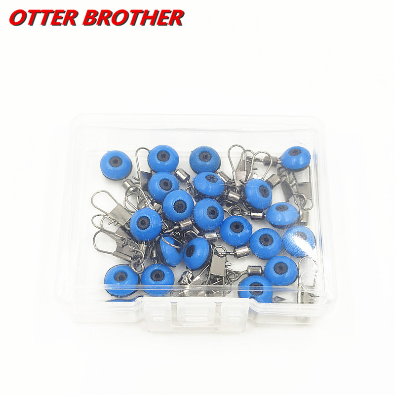 20ピース/箱釣り糸フックスイベルシャンククリップコネクタ海 - Fishing Line Box のレビューと価格
