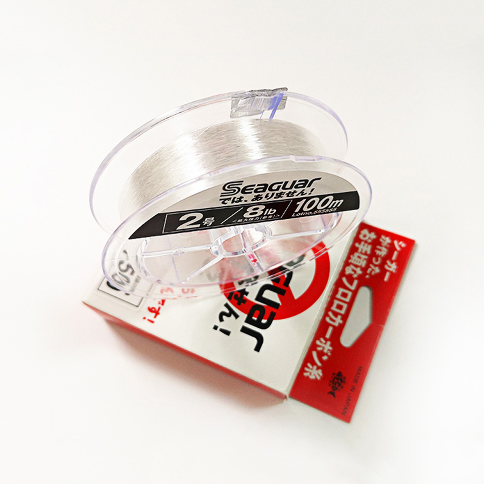 フルオロカーボンファイバー製の釣り道具,長さ100m,耐摩耗 - Fluorocarbon Line のレビューと価格