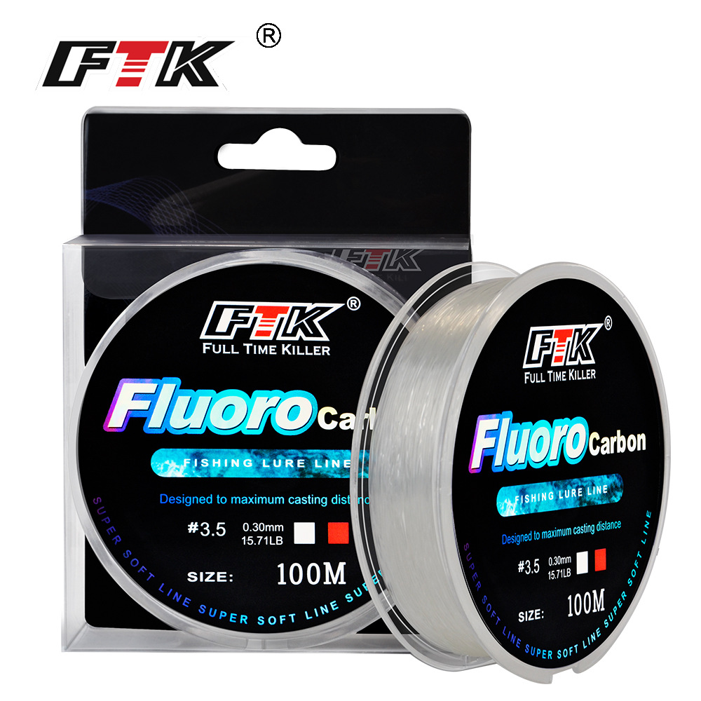 100 メートルフロロカーボンコーティング釣り糸 4.13L - Fluorocarbon Line のレビューと価格