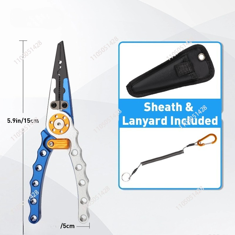 アルミ製釣り用プライヤー、多目的フックリムーバーラインカッタ - Fishing Line Cutter のレビューと価格