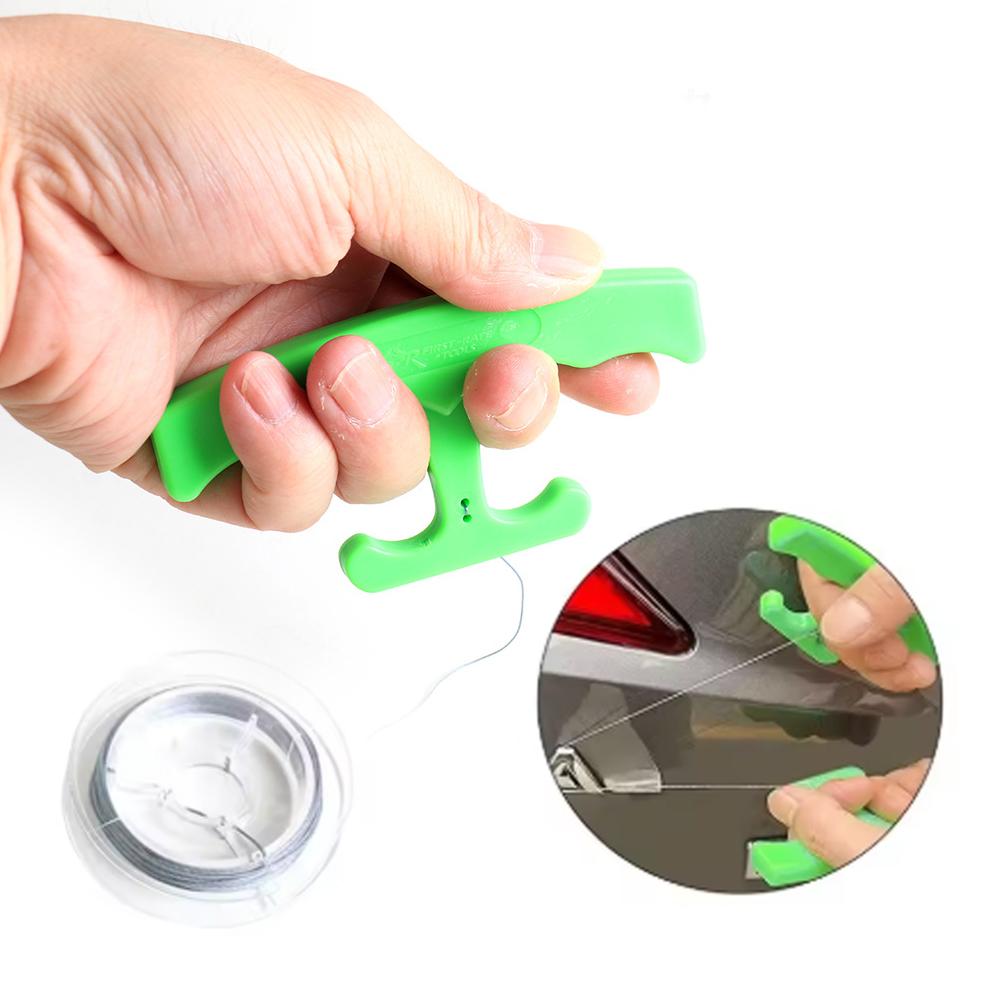 車のエンブレム除去ツールキット人間工学に基づいたロゴ＆ステッ - Monofilament Line のレビューと価格