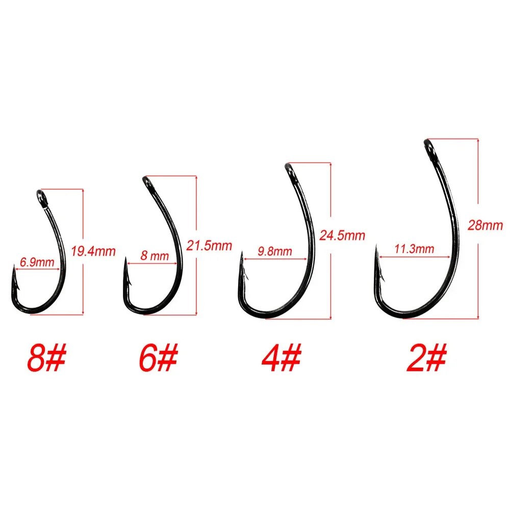 ヒリシ 6個入り コイ釣り用アクセサリー ヘアリグ 釣り針セ - Monofilament Line のレビューと価格