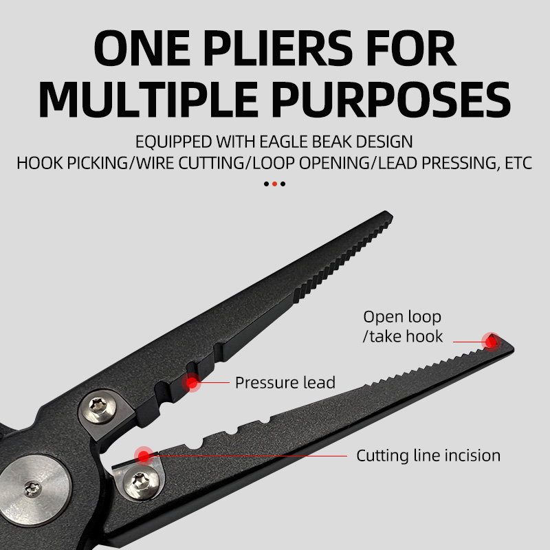 シェアシャーク多機能フィッシングプライヤー、ステンレス製、耐 - Fishing Line Cutter のレビューと価格
