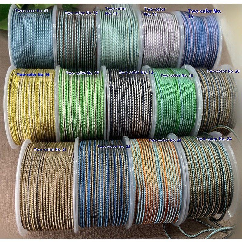 10 メートル/ロール 2.5 ミリメートルツートンカラー編 - Braided Line のレビューと価格