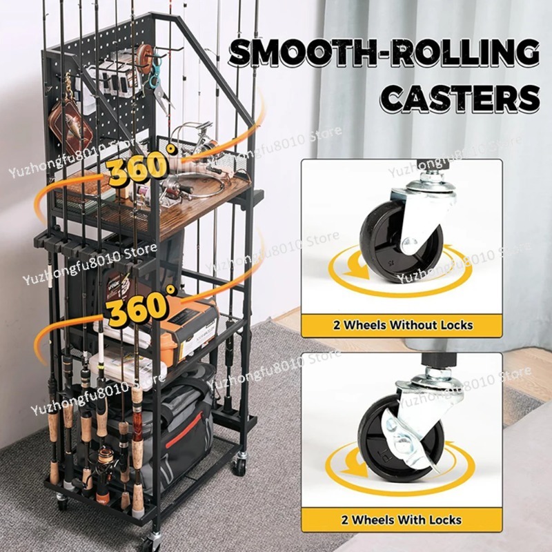 本物の釣り竿とリール/ガンラック用棚、車や家庭用の釣り道具収 - Fishing Line Spooler のレビューと価格