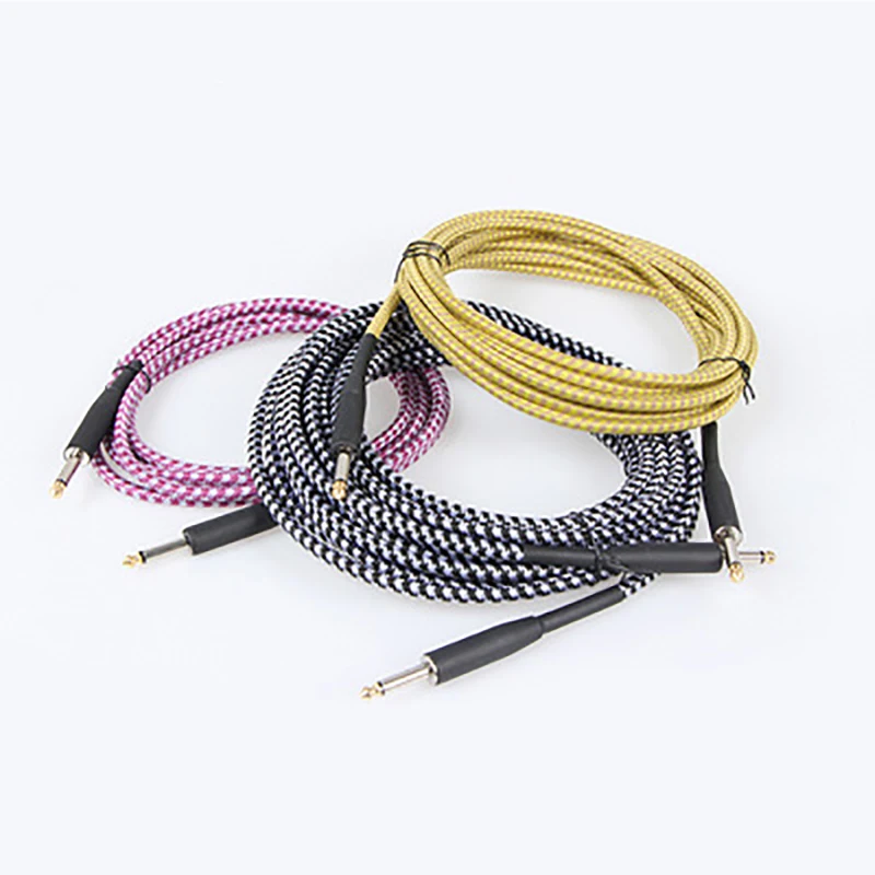 ギターケーブル ベース エレキボックス オーディオケーブル  - Braided Line のレビューと価格