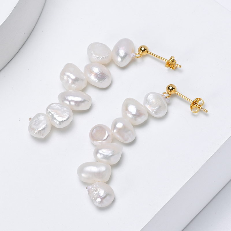 女性と女の子のためのHENGSHENG-925スターリングシ - Freshwater Line のレビューと価格