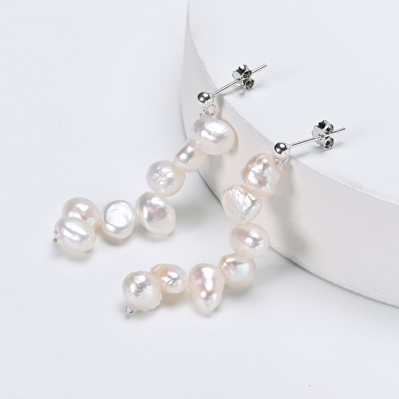 女性と女の子のためのHENGSHENG-925スターリングシ - Freshwater Line のレビューと価格
