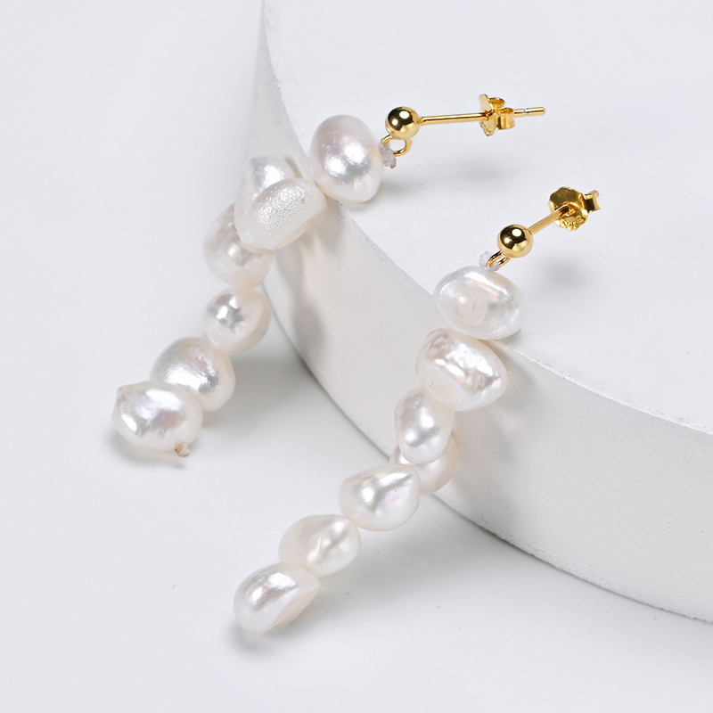 女性と女の子のためのHENGSHENG-925スターリングシ - Freshwater Line のレビューと価格