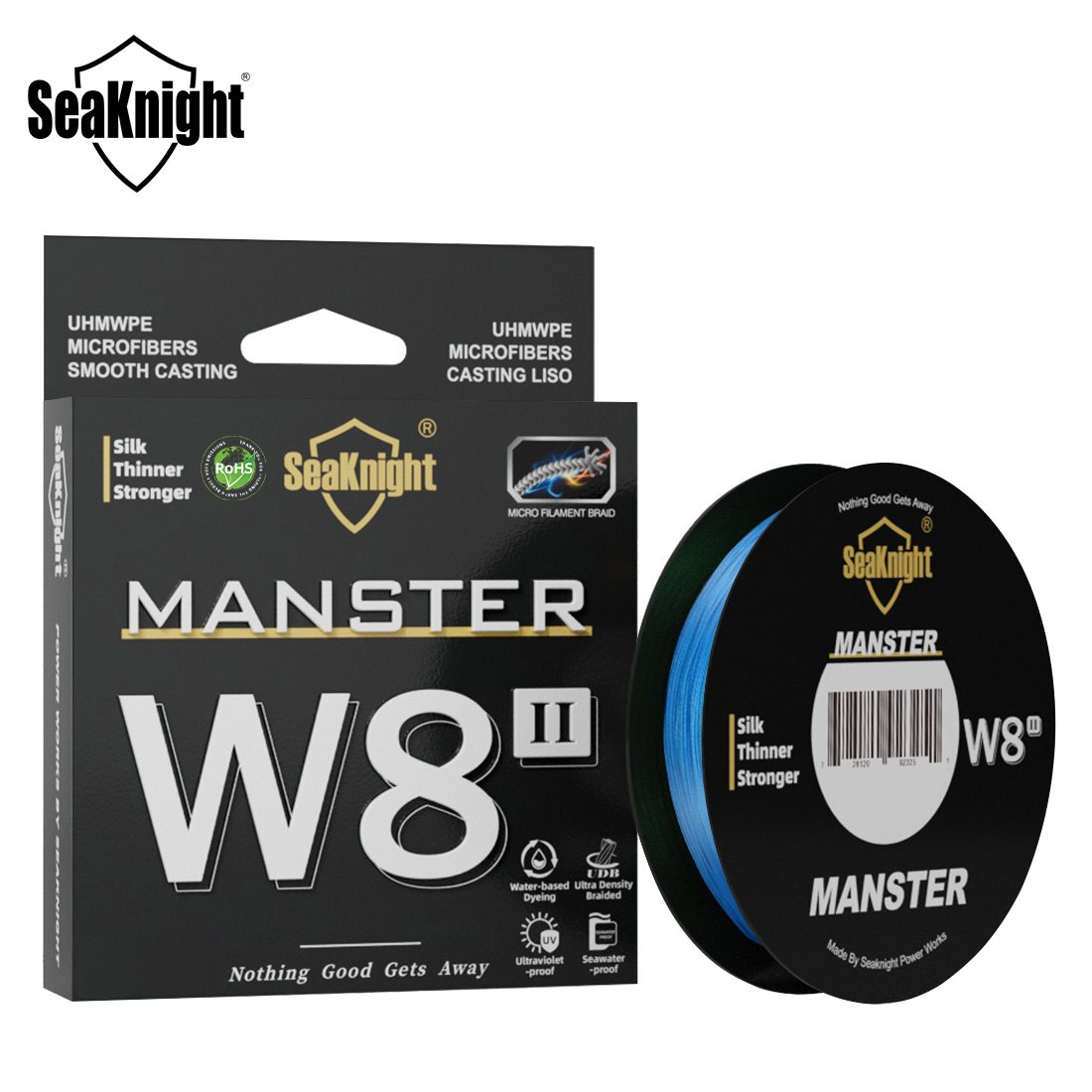 SeaKnightブランド W8 II 300M PE釣り糸 - Ice Fishing Line のレビューと価格
