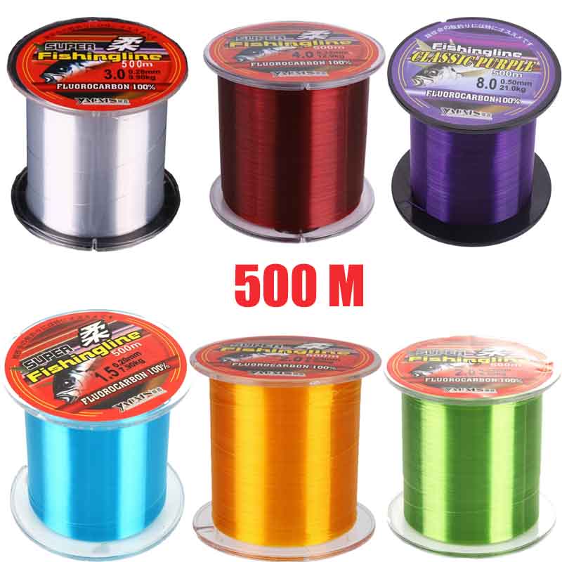 超強力ナイロン釣り糸,非リネン,マルチフィラメント,カラフル - Fluorocarbon Line のレビューと価格
