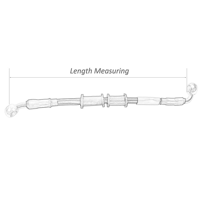 スズキカワサキおよびヤマハ用油圧ブレーキホース,ドットライン - Braided Line のレビューと価格