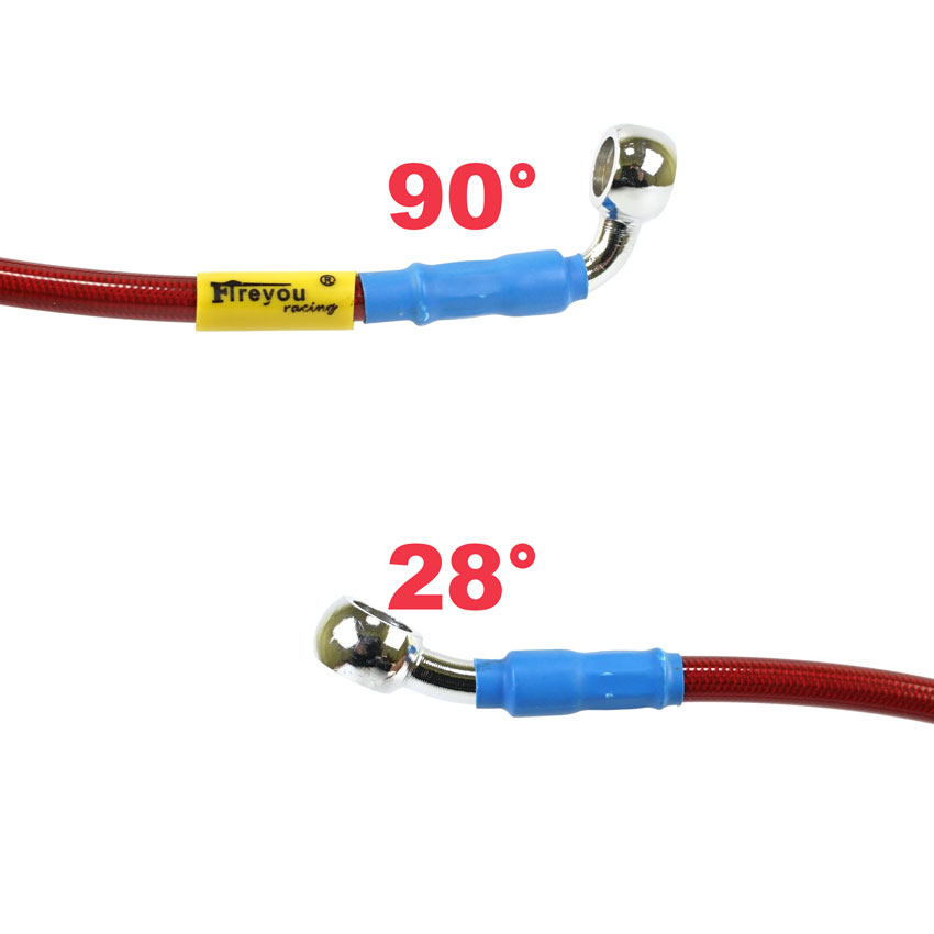 スズキカワサキおよびヤマハ用油圧ブレーキホース,ドットライン - Braided Line のレビューと価格