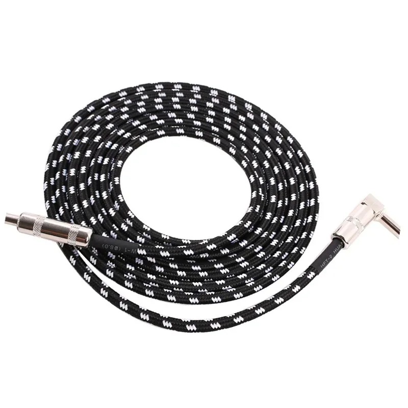 エレキギターケーブル ワイヤーコード ジャックライン ベース - Braided Line のレビューと価格