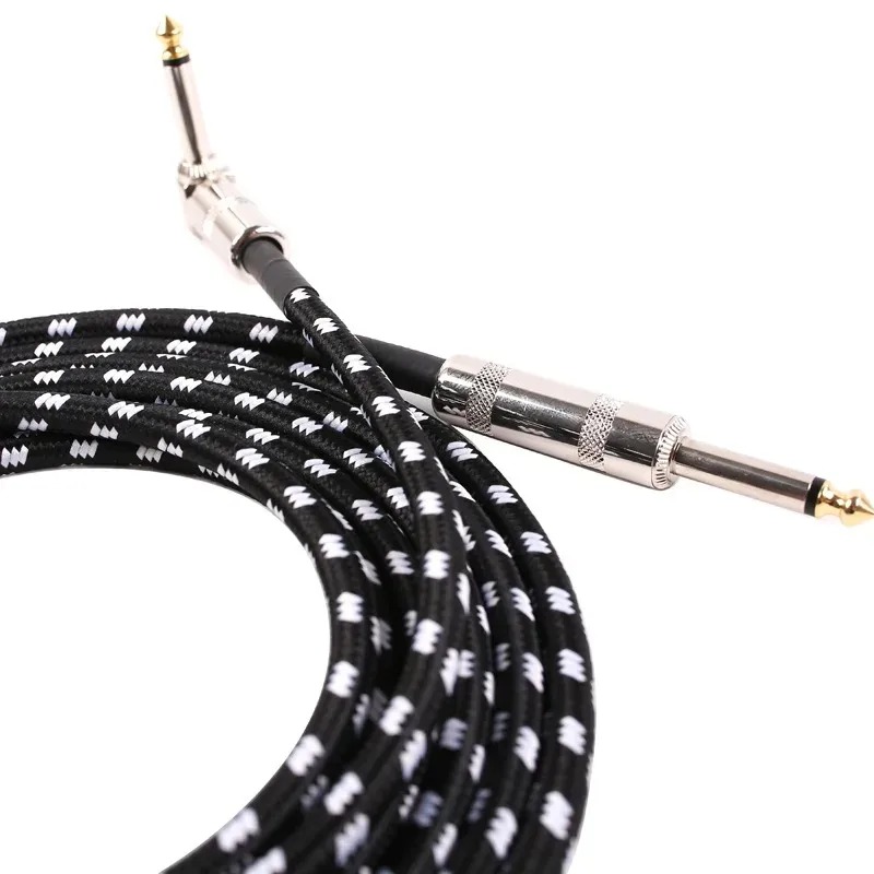 エレキギターケーブル ワイヤーコード ジャックライン ベース - Braided Line のレビューと価格