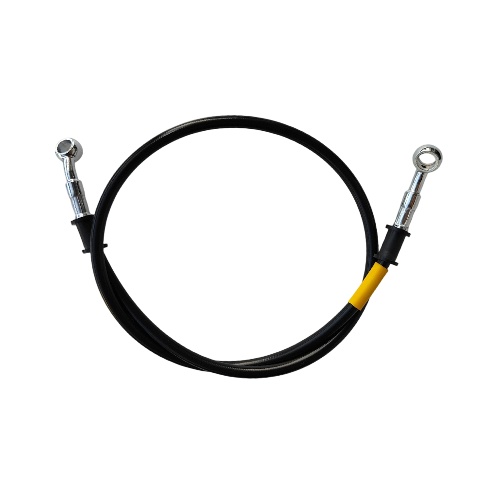 28 ° -28 °   黒編組油圧ブレーキクラッチホース強 - Braided Line のレビューと価格