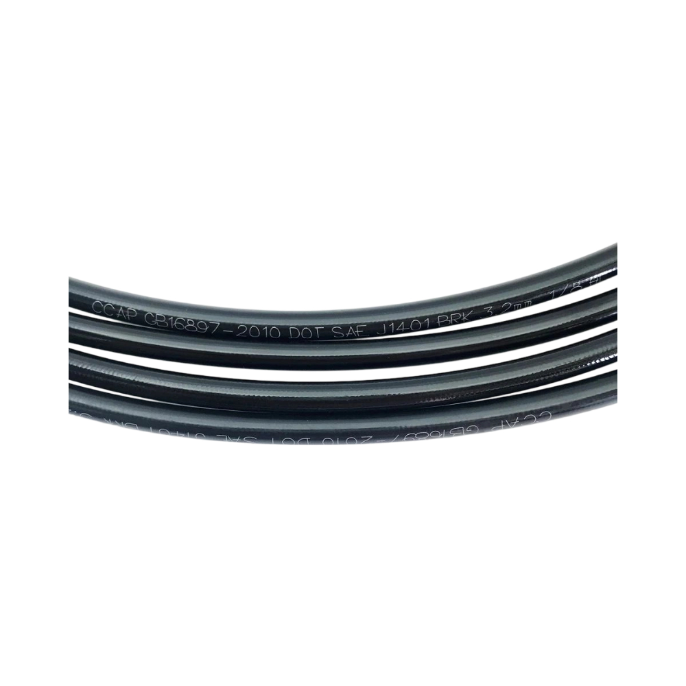28 ° -28 °   黒編組油圧ブレーキクラッチホース強 - Braided Line のレビューと価格