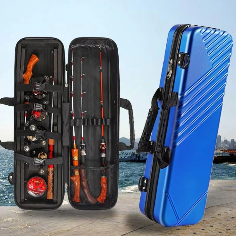 65/80 センチメートル ABS 氷釣り釣竿バッグハードシ - Ice Fishing Line のレビューと価格